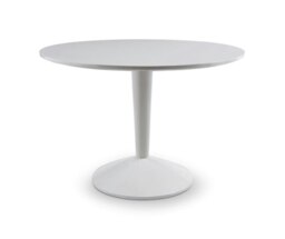 Rackhams Iona Large Round Dining Tables - Gloss White - Gloss White - White Gloss Lacquer