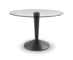 Rackhams Iona Large Round Dining Tables - Gloss White - Gloss White - White Gloss Lacquer - thumbnail 3