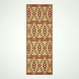 Rackhams Outdoor Rug Luxury Waterproof Reversible Recycled, For Garden, Anya Aztec - 75 x 200 cm - thumbnail 1