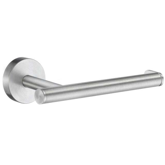Rackhams Brushed Chrome Toilet Roll Holder