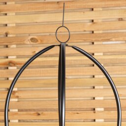 Rackhams 1.9m Metal Garden Patio Obelisk Trellis for Climbing Plants - thumbnail 2