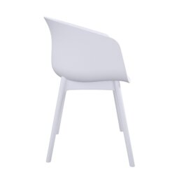 Rackhams York xl Dining Chair in White - 2 pieces - thumbnail 4