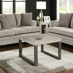 Rackhams Rapoza Industrial Distress Finish Coffee Table - thumbnail 2
