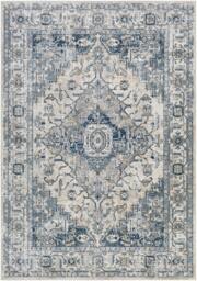 Rackhams Jolie-Vintage Grey Blue Brown Black Traditional Boho Rug - 160 x 220 cm - thumbnail 2