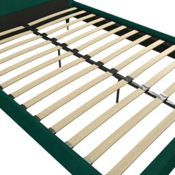 Rackhams Audrey Bed Velvet Green - Double - thumbnail 2