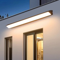 Rackhams Outdoor Waterproof Strip Wall Light - 24W - thumbnail 3