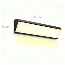 Rackhams Outdoor Waterproof Strip Wall Light - 24W - thumbnail 4