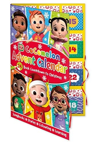Rackhams CoComelon Advent Calendar (With Songbooks, Stories, Colouring, and Learning) - 24 Mini Books - image 1