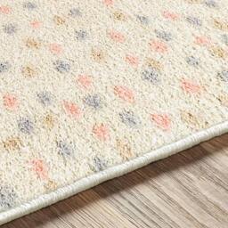 Rackhams Rodos-Modern Beige Grey Yellow Pink Soft Plush Pile Rug - 160 x 213 cm - thumbnail 3