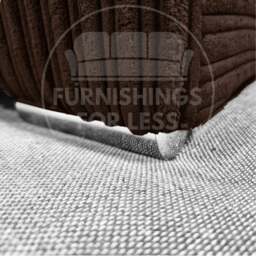 Rackhams Delta Full Jumbo Cord 2 Seater Sofa - Black - thumbnail 3