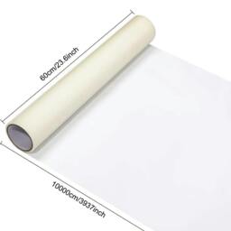 Rackhams 100M Self Adhesive Carpet Floor Protector Roll Dust Protection Cover Film - Clear - Plastic - thumbnail 3