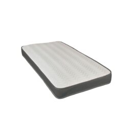 Rackhams Cooltouch Essentials Wave Grey Hybrid Spring & Memory Foam Mattress - Grey - 1 - European Small Single Mattress (80cm x 200cm) - thumbnail 2