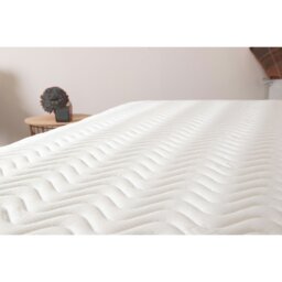 Rackhams Cooltouch Essentials Wave Grey Hybrid Spring & Memory Foam Mattress - Grey - 1 - European Small Single Mattress (80cm x 200cm) - thumbnail 3