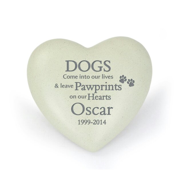 Rackhams Personalised Dog Memorial Garden Ornament - image 1
