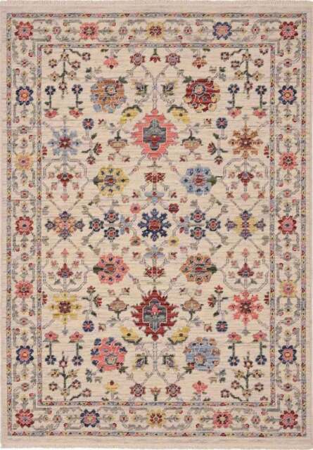 Rackhams Nomad Floral Persian-Style Rug - 80X150 cm - image 1