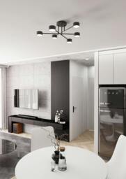 Rackhams HALO Ceiling lamp 6 x GX53 Black - thumbnail 4