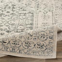 Rackhams City-Vintage Grey Beige Traditional Boho Rug - 80 x 220 cm - thumbnail 5