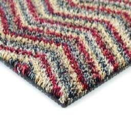 Rackhams Washable Mat Chevron Design - 50X75 cm - thumbnail 4