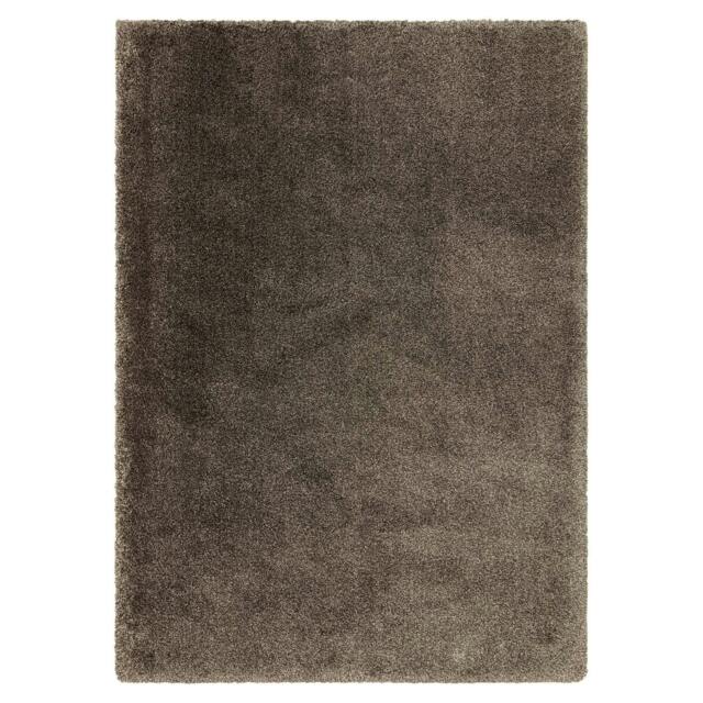 Rackhams Atlas Gunmetal Shaggy Rug - 160x230cm - image 1