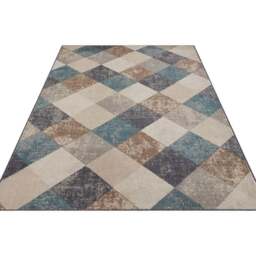 Rackhams Terrain Designer Shortpile Rug Bakke – Geometric Design - 120X170 cm - thumbnail 4