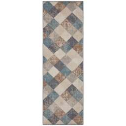 Rackhams Terrain Designer Shortpile Rug Bakke – Geometric Design - 120X170 cm - thumbnail 6