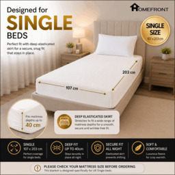 Rackhams Single Luxury Fleece Electric Blanket With Digital Control, 9 Heat Settings and Timer Setting - thumbnail 2