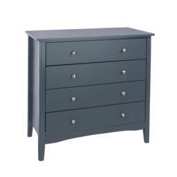Rackhams Como 4 Drawer Single Chest - white - thumbnail 3