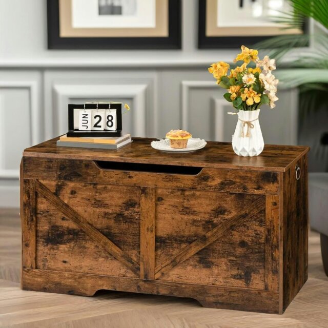 Rackhams Storage Bench with Lid - image 1
