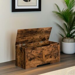 Rackhams Storage Bench with Lid - thumbnail 2