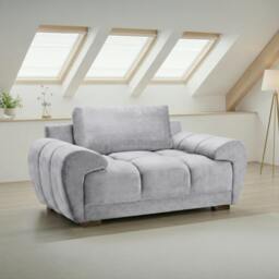 Rackhams Zura Plush Velvet Large Armchair - Cream, Grey or Mocha - Cream - thumbnail 2