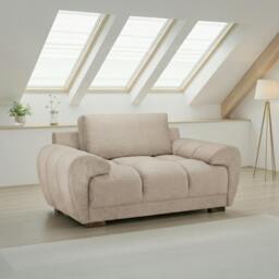 Rackhams Zura Plush Velvet Large Armchair - Cream, Grey or Mocha - Cream - thumbnail 3