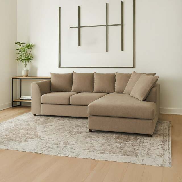 Rackhams Fern Keira Fabric Corner Sofa - Right Hand Facing - image 1
