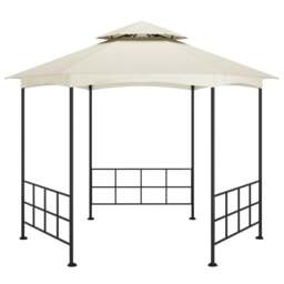 Rackhams Gazebo with Sidewalls 3.1x2.7 m Cream - Fabric (100% polyester with PA coating), steel - Cream - thumbnail 4