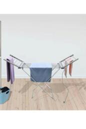Rackhams Winged heated electric winged clothes airer with cover