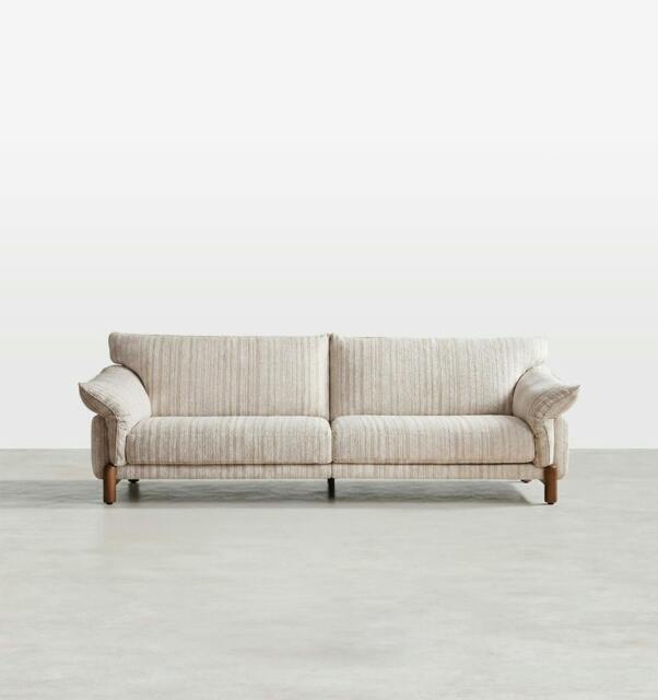 Rackhams Eclat Two Seater Sofa, Linen or Chenille - Others (Contact us) - Linen - 180cm - image 1