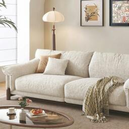 Rackhams Eclat Two Seater Sofa, Linen or Chenille - Others (Contact us) - Linen - 180cm - thumbnail 5