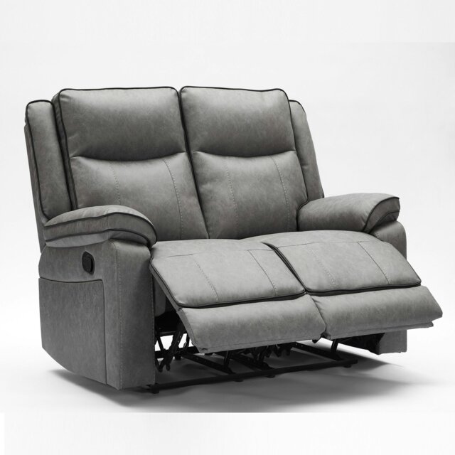 Rackhams Manual Recliners Sofa Set,105–135 Degrees Recliner Padded Sofa with Adjustable Backrest - Loveseat Manual  Recliner - image 1