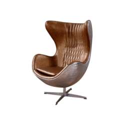 Rackhams Fawkes Aviator Office Chair, Aluminium Shell - Union Jack (Customization Please Contact Us) - thumbnail 3