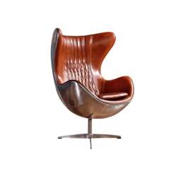 Rackhams Fawkes Aviator Office Chair, Aluminium Shell - Union Jack (Customization Please Contact Us) - thumbnail 5