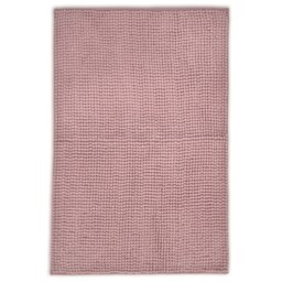 Rackhams Shaggy Noodle Bathmat Antislip - Pink - thumbnail 1