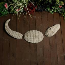 Rackhams Crocodile Stone Cast Garden Ornament - thumbnail 4
