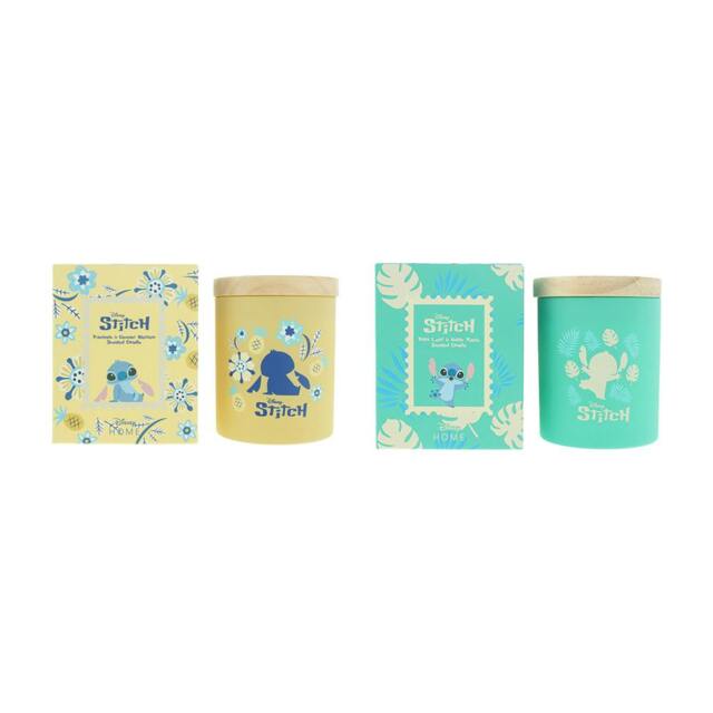 Rackhams Stitch Scented Candle Gift Set 2×195g - Pineapple & Coconut Blossom, Pla Leaf & Malay Apple - Candle - No - 195g
