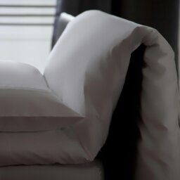 Rackhams Premium Blend 500 Thread Count Duvet Cover - Platinum - Superking - Platinum - 67% Cotton/33% Polyester - thumbnail 2