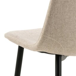 Rackhams Celia Dining Chair in Beige Set of 4 - 1 - thumbnail 6