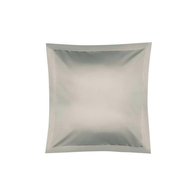 Rackhams Egyptian Cotton Square Continental Pillowcase - Platinum - 65cm x 65cm - Platinum - 100% Egyptian Cotton - image 1