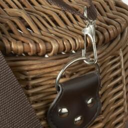 Rackhams Double Steamed Fishing Tackle Creel Wicker Basket - thumbnail 3