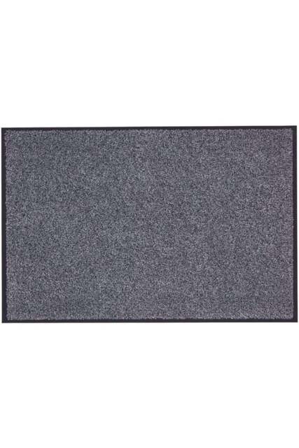 Rackhams Washable Mat With Border Grey - 133 - 40X60 cm - image 1