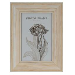 Rackhams Isla Single Photo Frame - White - White - 100% Mixed