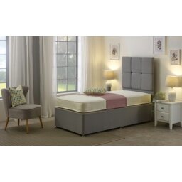 Rackhams Double-Sided Open Coil Spring Mattress - 17cm Deep Easy-Clean - Gold - 1 - 2ft6 Small Single Mattress (75cm x 190cm) - thumbnail 5