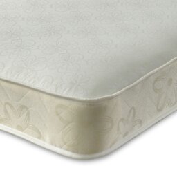 Rackhams Double-Sided Open Coil Spring Mattress - 17cm Deep Easy-Clean - Gold - 1 - 2ft6 Small Single Mattress (75cm x 190cm) - thumbnail 3